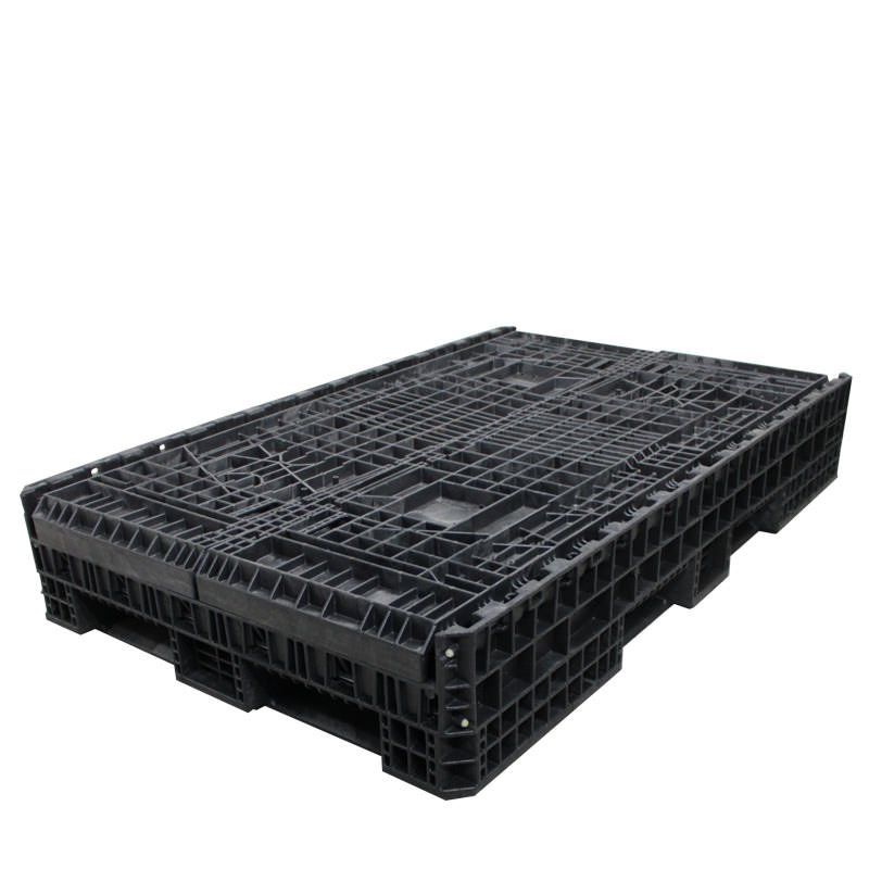 78 x 48 x 34 Collapsible Bulk Container collapsed