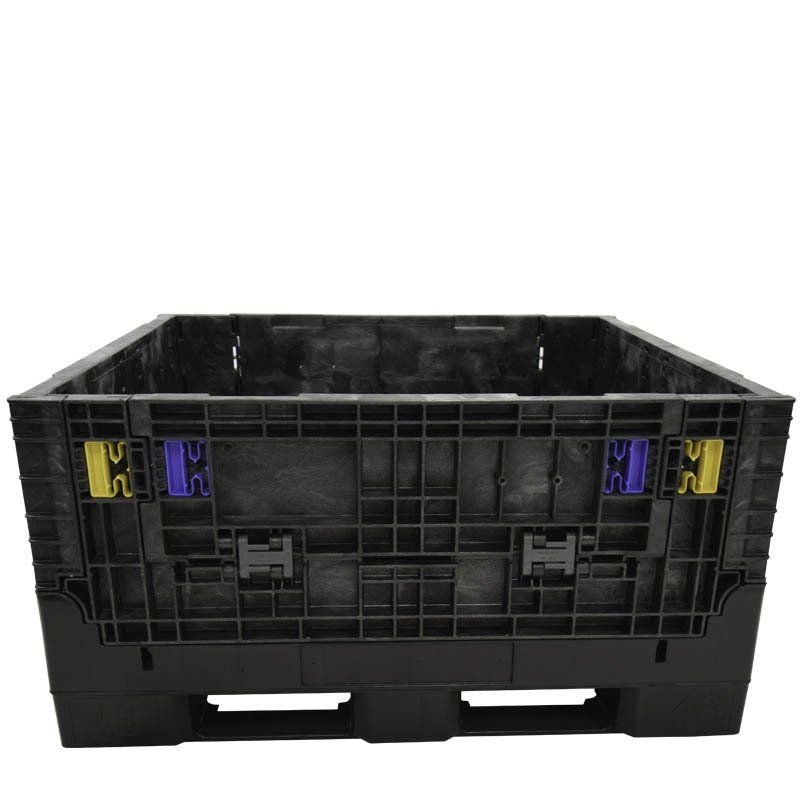 45 x 48 x 25 Extra-Duty Collapsible Bulk Container side view