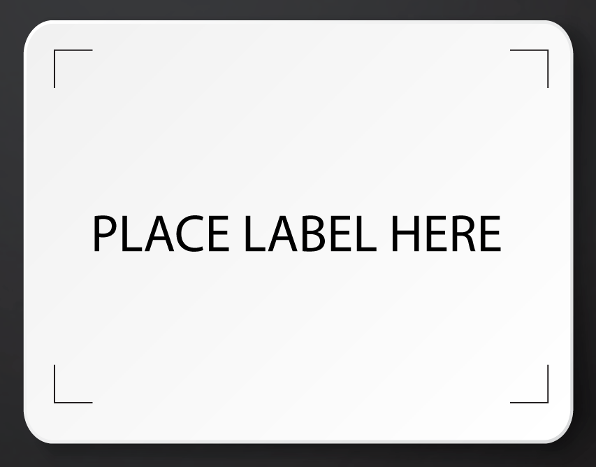 Label placard