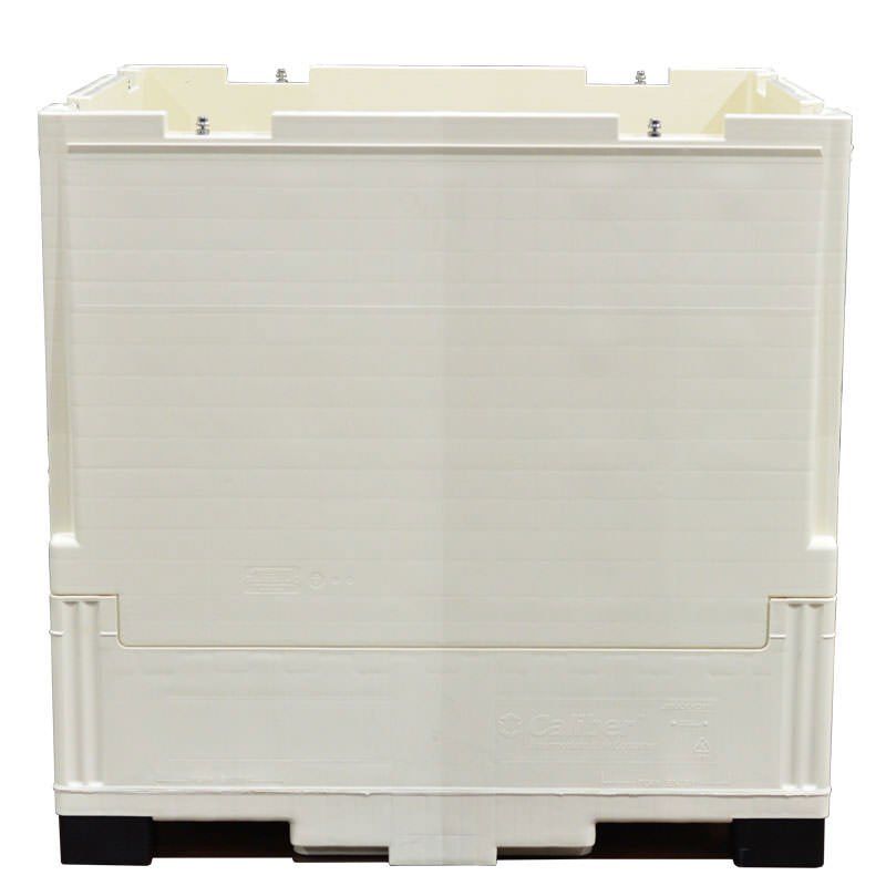 45 x 48 x 48 Reusable Plastic Gaylord with out Cover side 2 view
