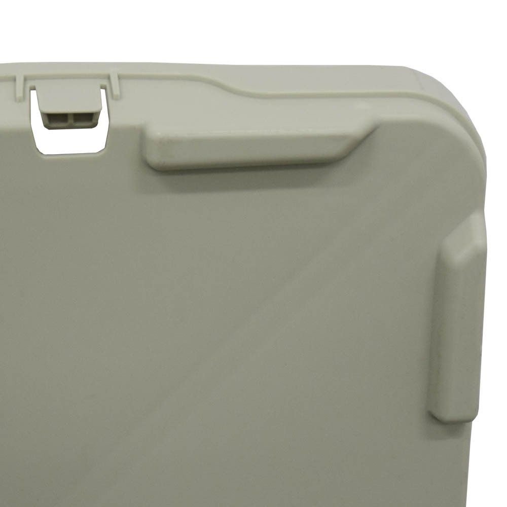 45 x 48 harvest bin lids have rounded corners