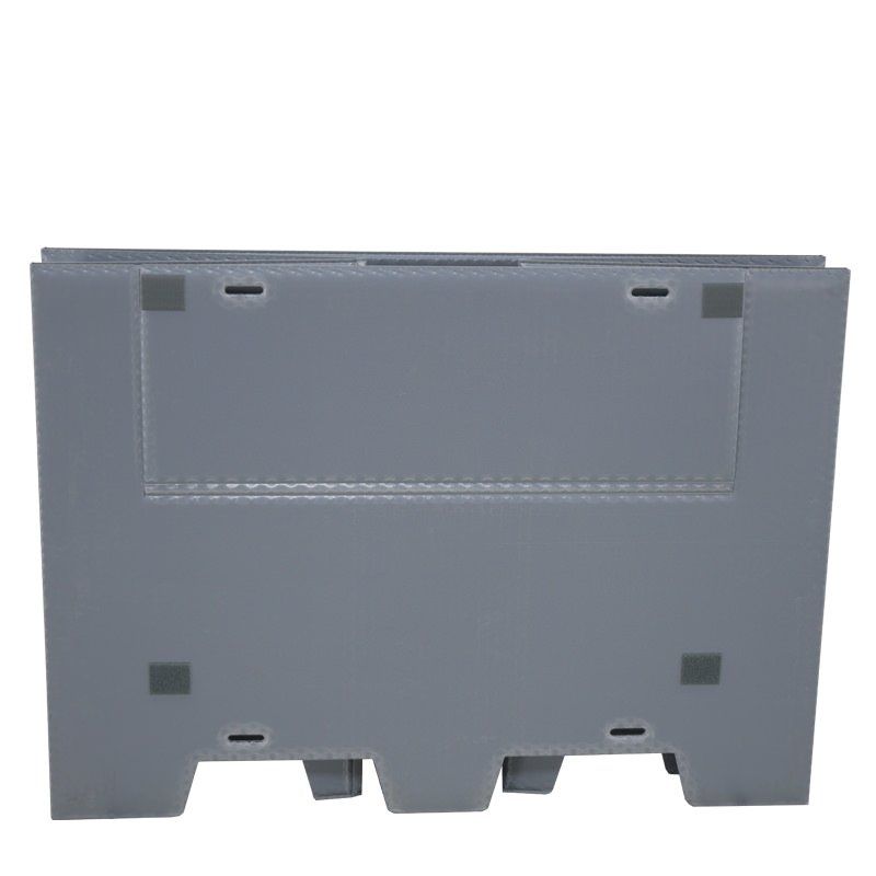 Caja-palet de plástico de 40 x 48 x 34 Uni-Pak con puerta