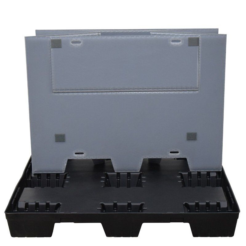 40 x 48 x 34 Pallet Pack All-in-One with Access Door - Sleeve Collapsed