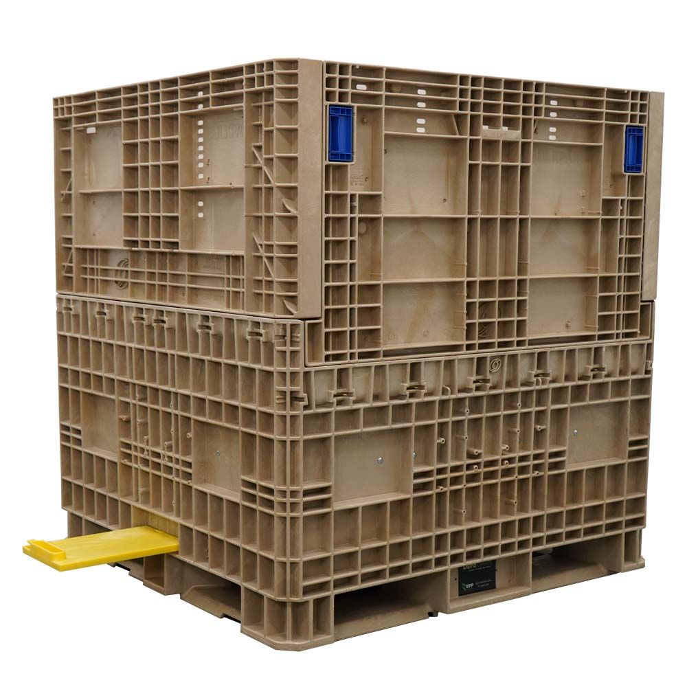 45 x 48 x 50 Hopper Bottom Bulk Container