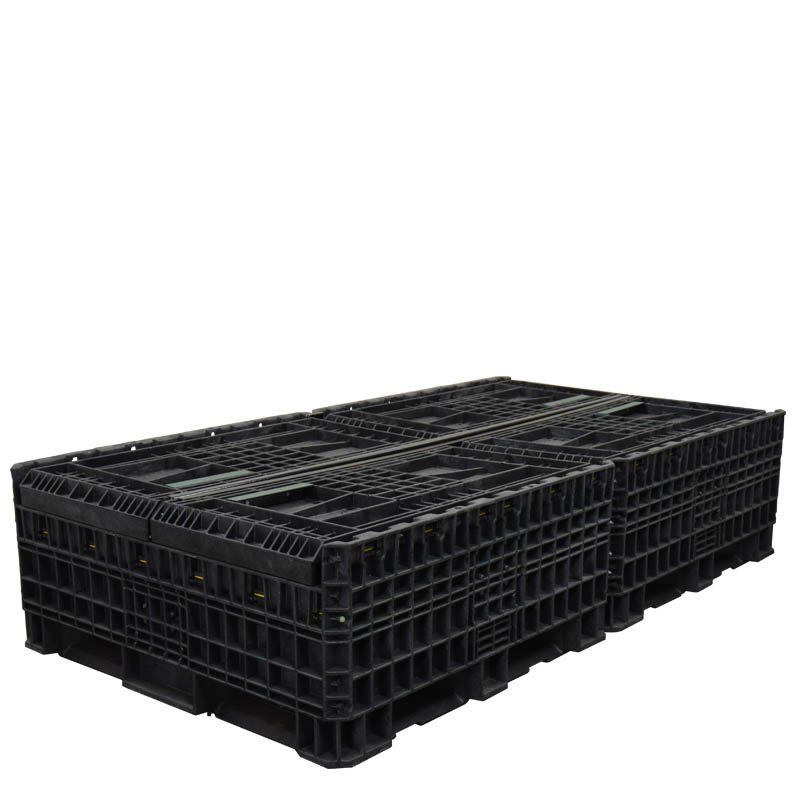 90 x 48 x 42 Collapsible Bulk Container collapsed