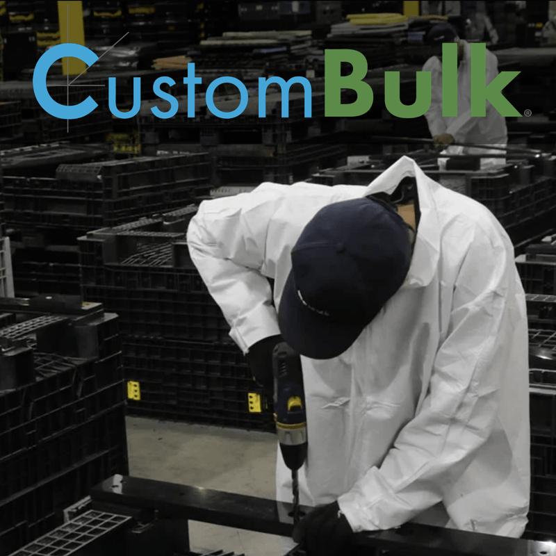 Bulk Containers Plastic, Collapsible and Reusable