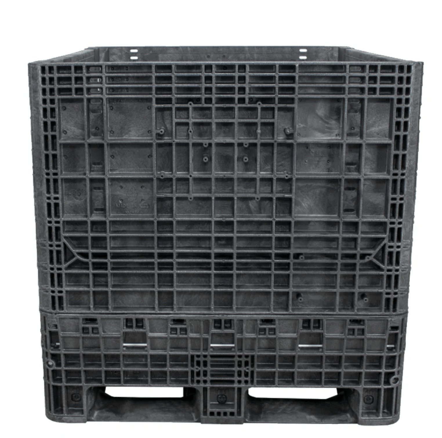 40 x 48 x 39 Collapsible Bulk Container side 2  view