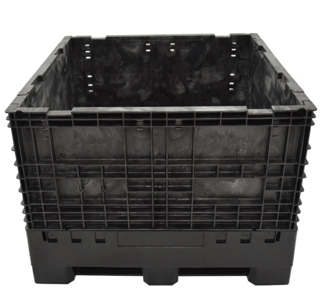 45 x 48 x 34 Extra-Duty Collapsible Bulk Container side 2 view