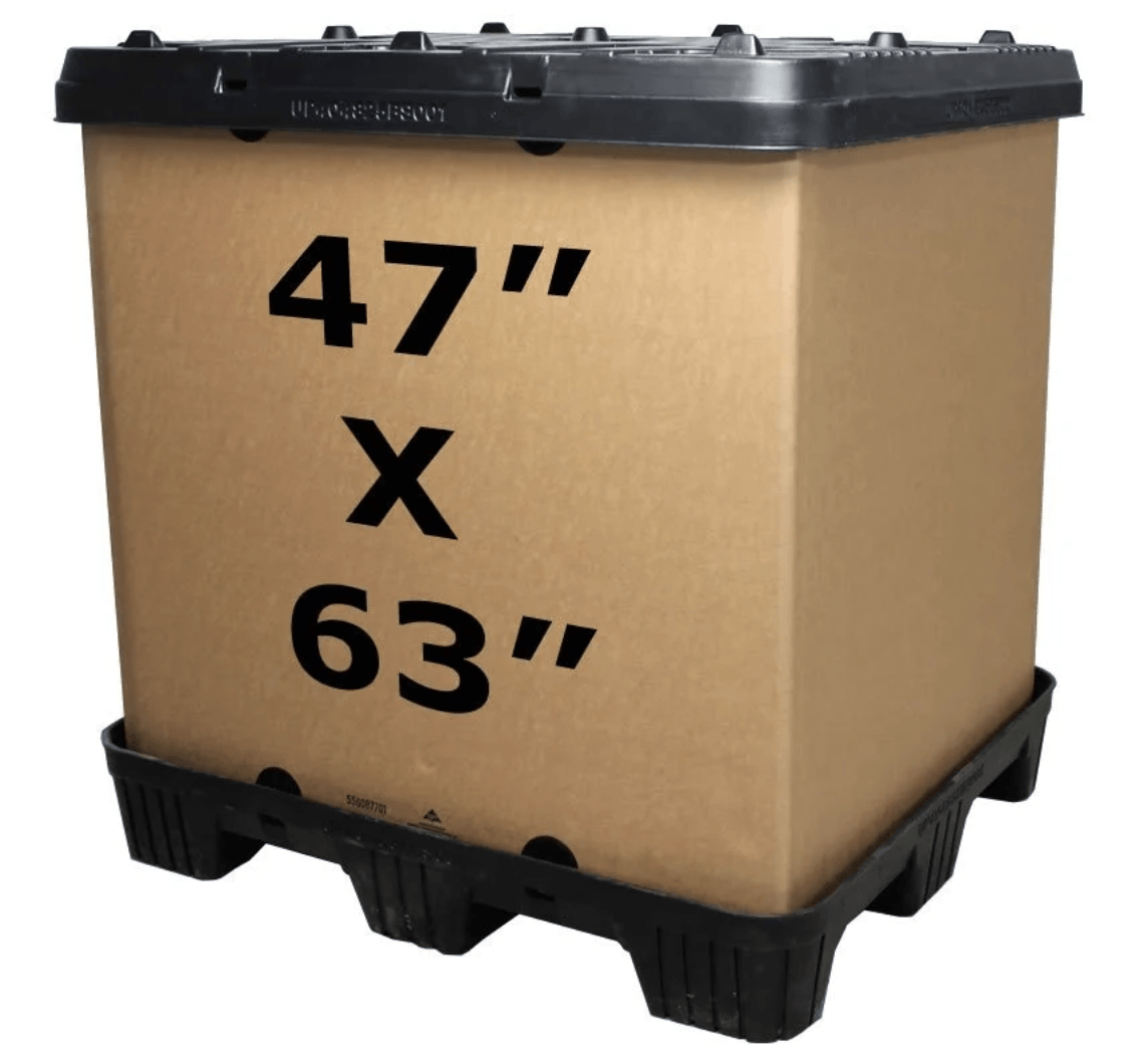 Contenedor caja-palet, 47 x 63