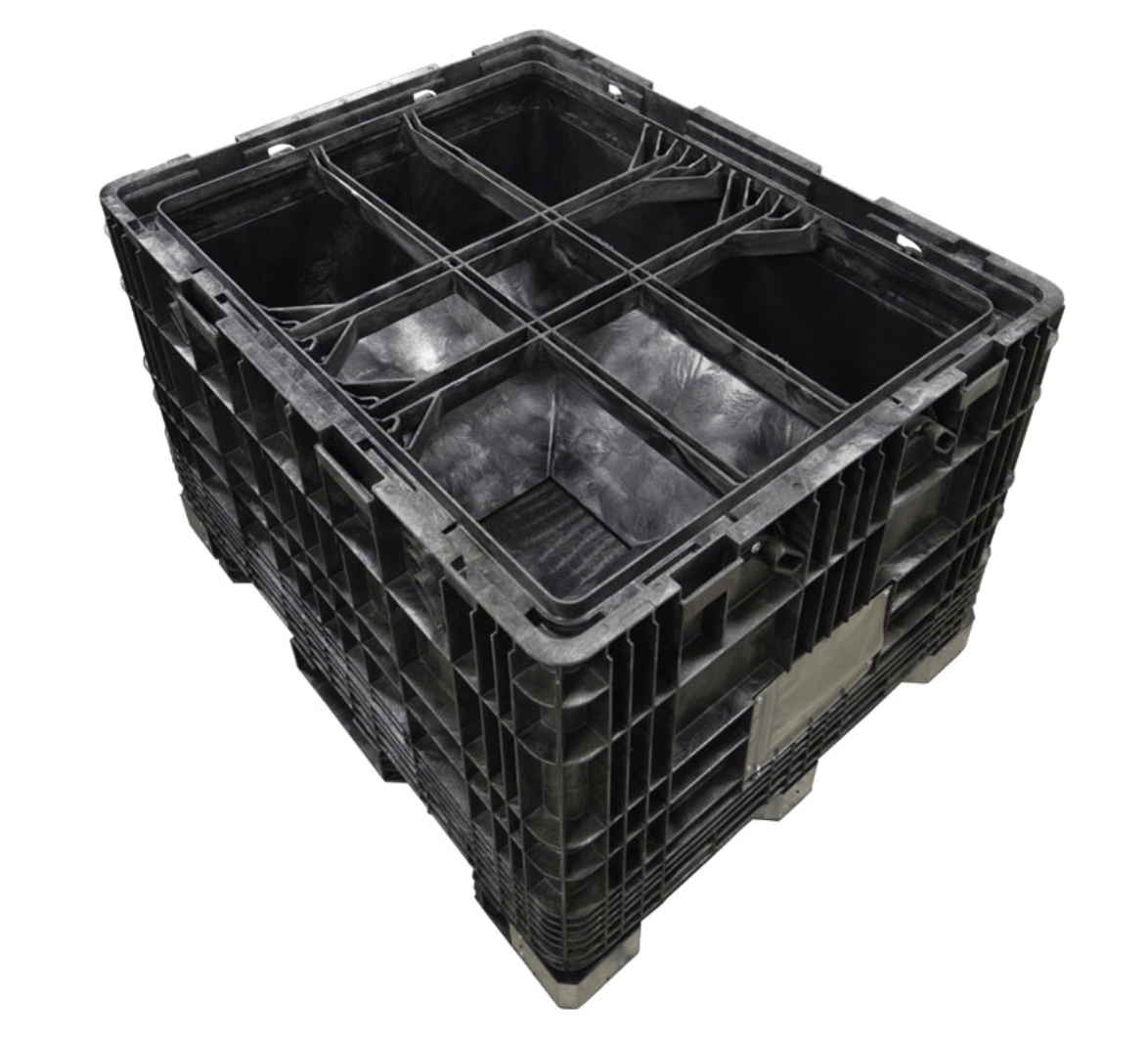 57 x 45 x 65 Probox CenterFlow Container third inside view