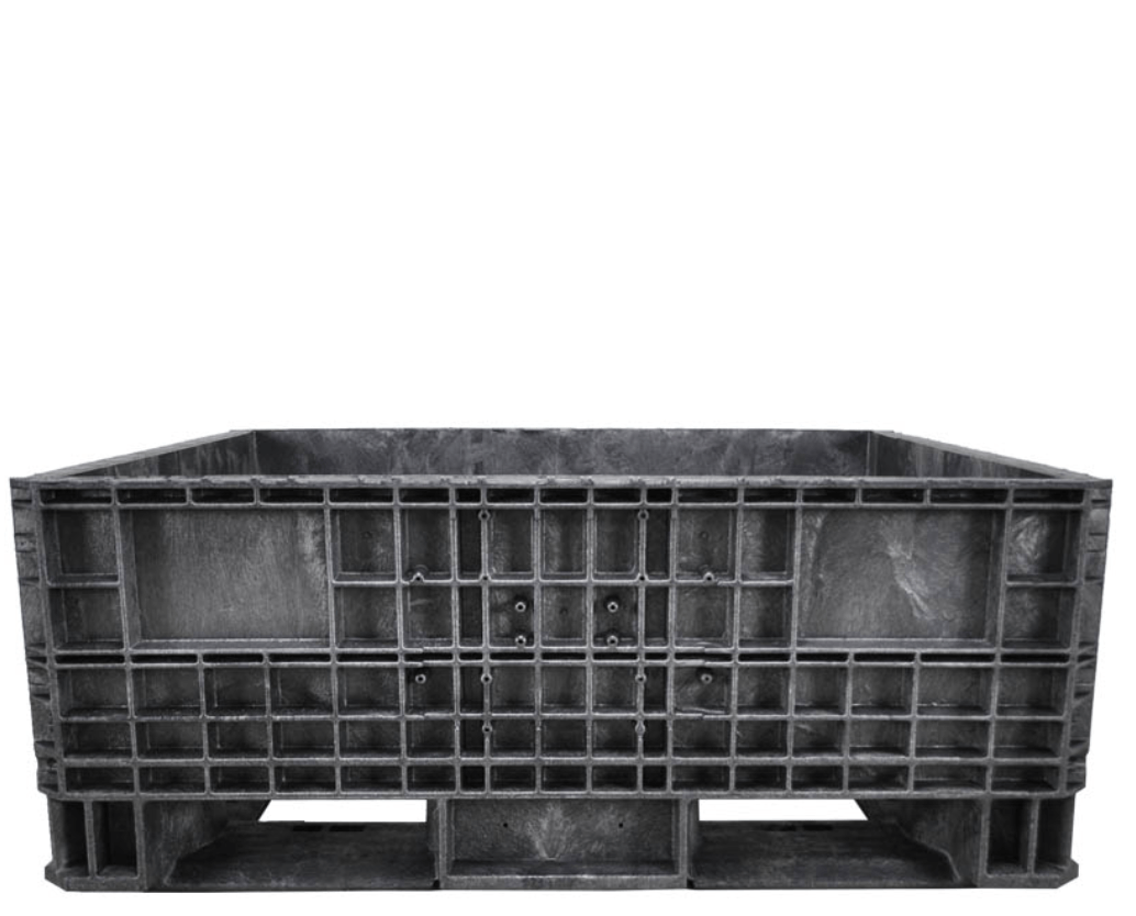45 x 48 x 24 Fixed Wall Bulk Container- Front View