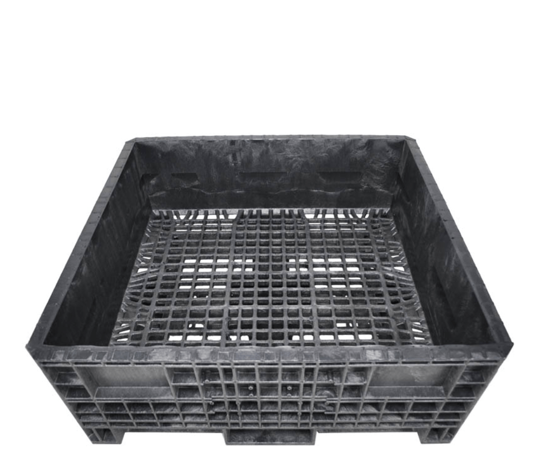 45 x 48 x 24 Fixed Wall Bulk Container - Side 2 View