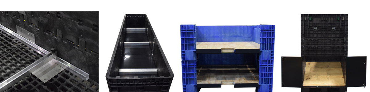 Steel and wood dunnage