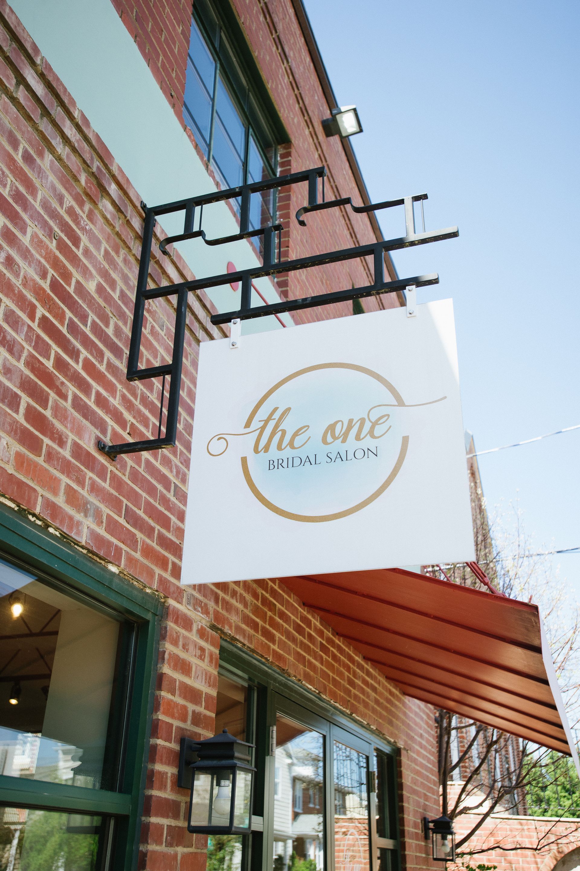 A white square sign with 