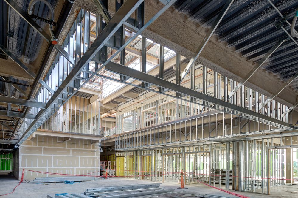 The Inside of a Building Under Construction — Young Building In Taree, NSW