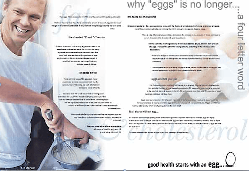 Australian egg leaflet 