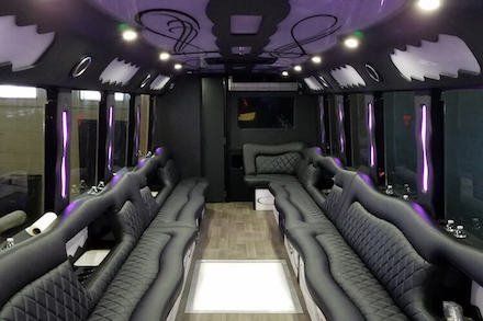 party bus rentals with restroom in Chicago