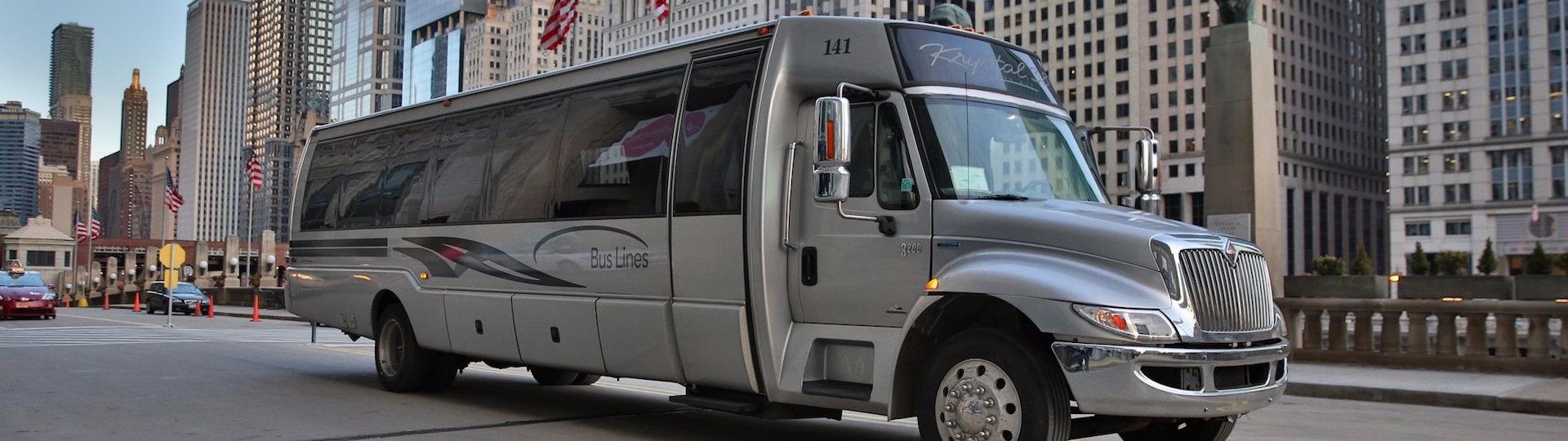Corporate Limo Bus Chicago
