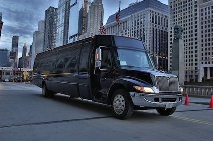 Chicago Party Bus Rental With a Bathroom | Limo Bus Service