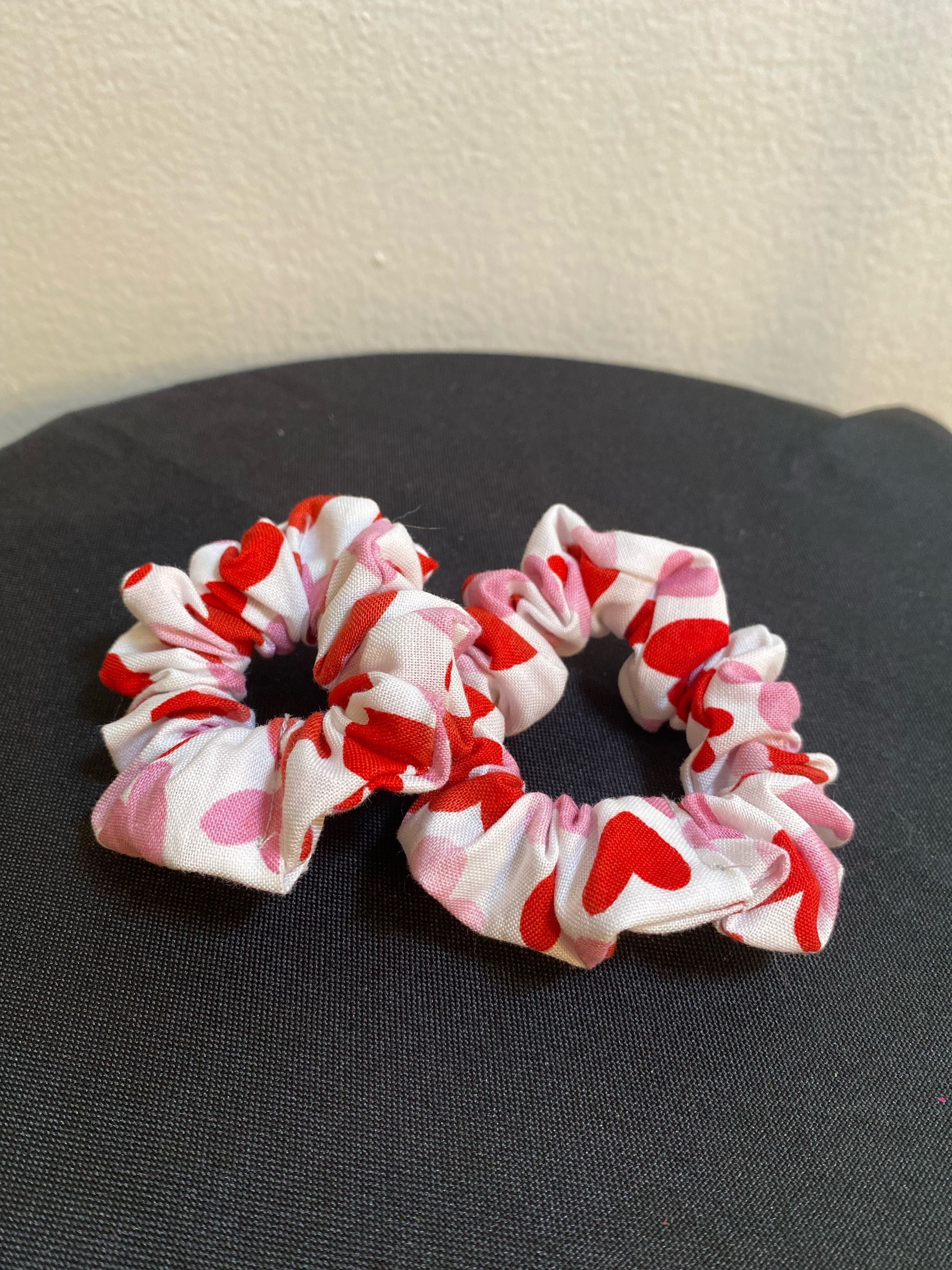 Heart Scrunchies