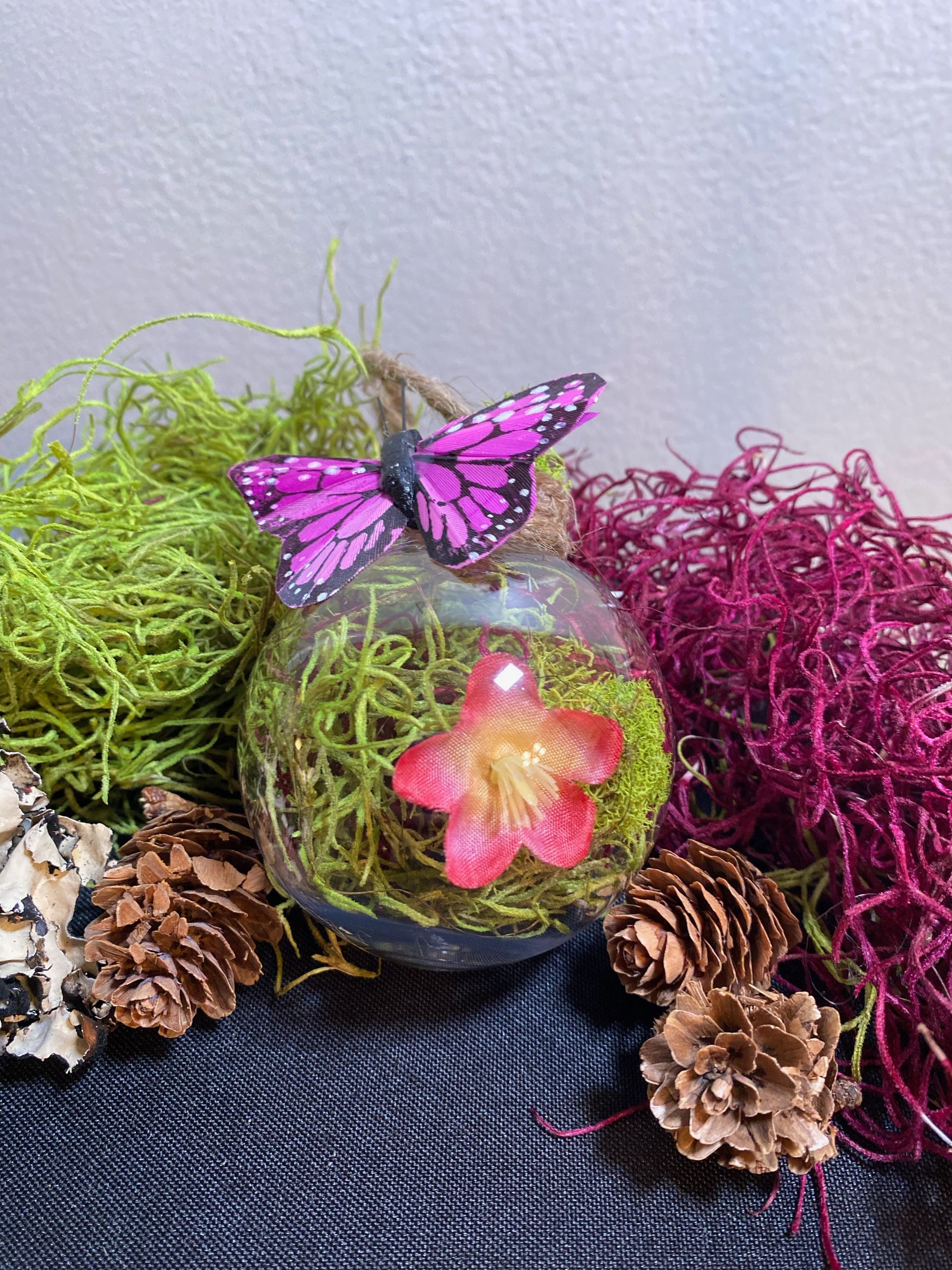 Mini Moss Ball Ornament