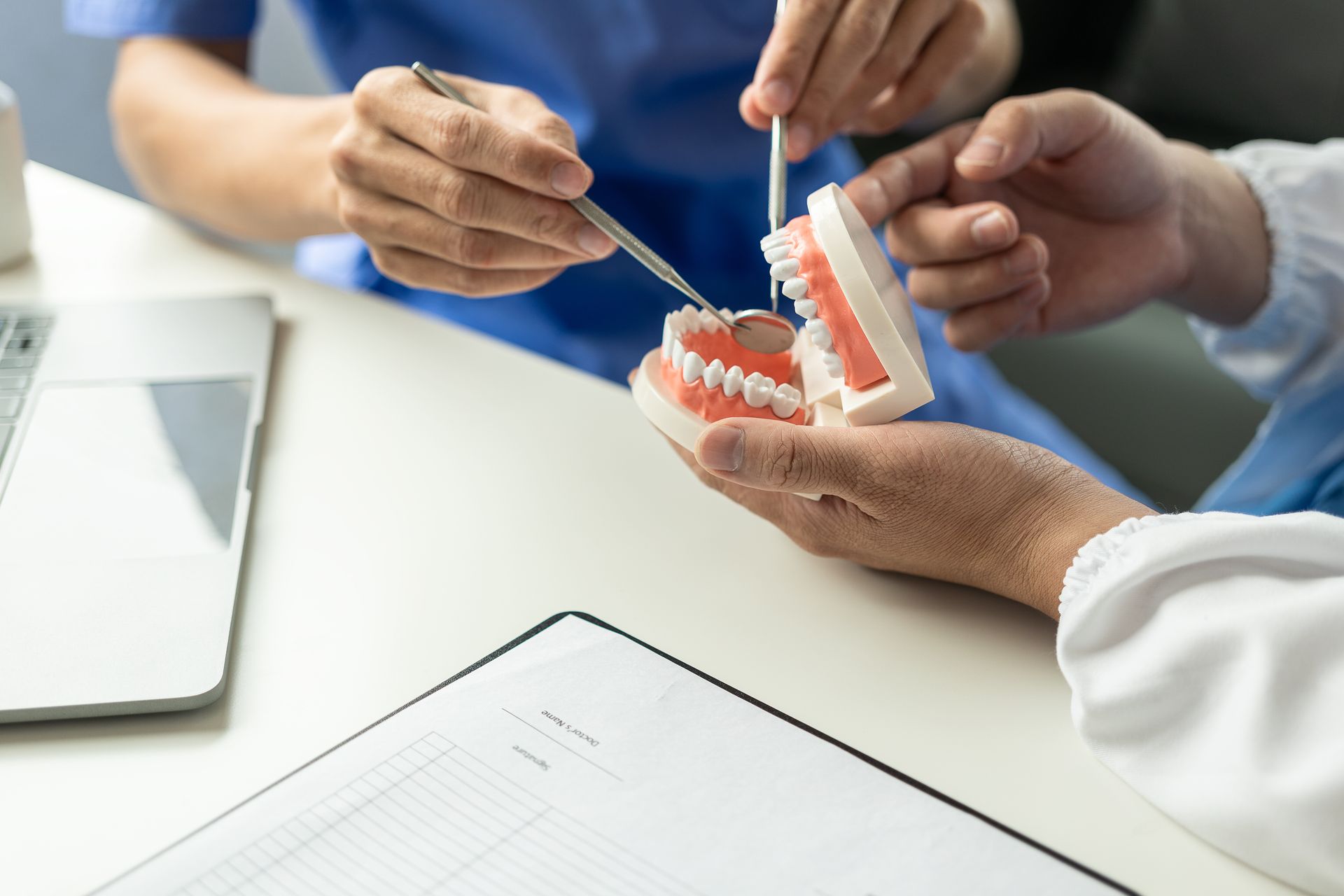 Denture repair in Wyoming, MI at Dentures In A Day's in-house lab