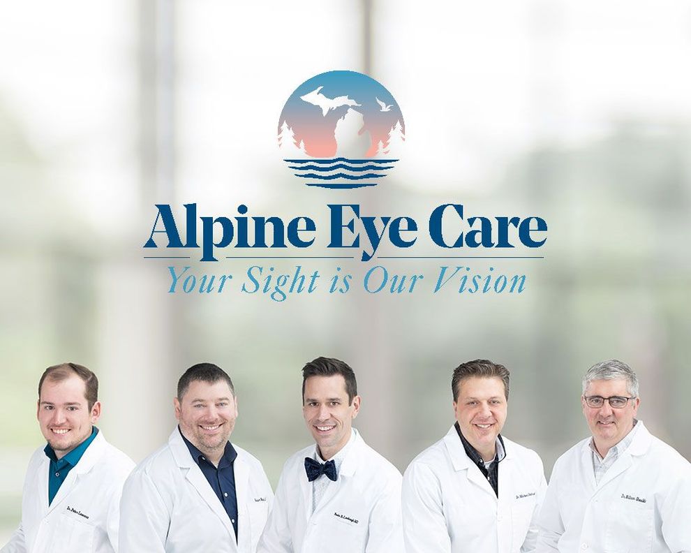A group of eye doctors belonging to the practice called Alpine Eye Care in northern Michigan