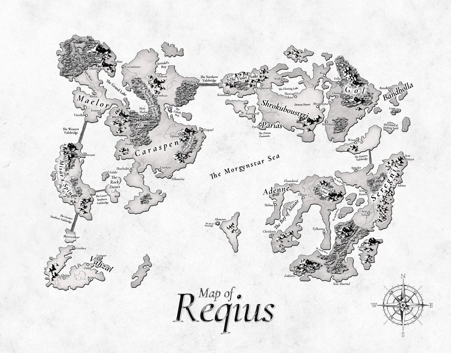 Dark Legacies cover showing a mech facing a large ominous structure with twisted trees and mist in a gothic landscape