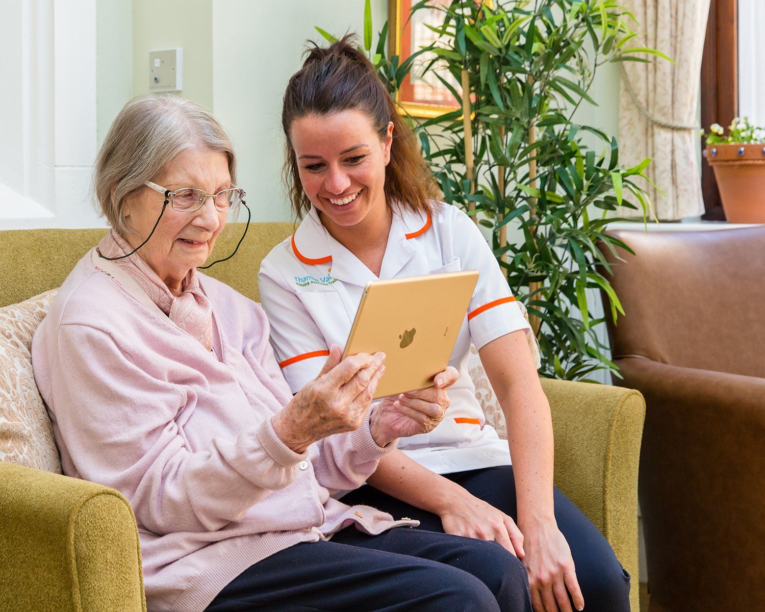 Professional photographer near me carer and elderly lady