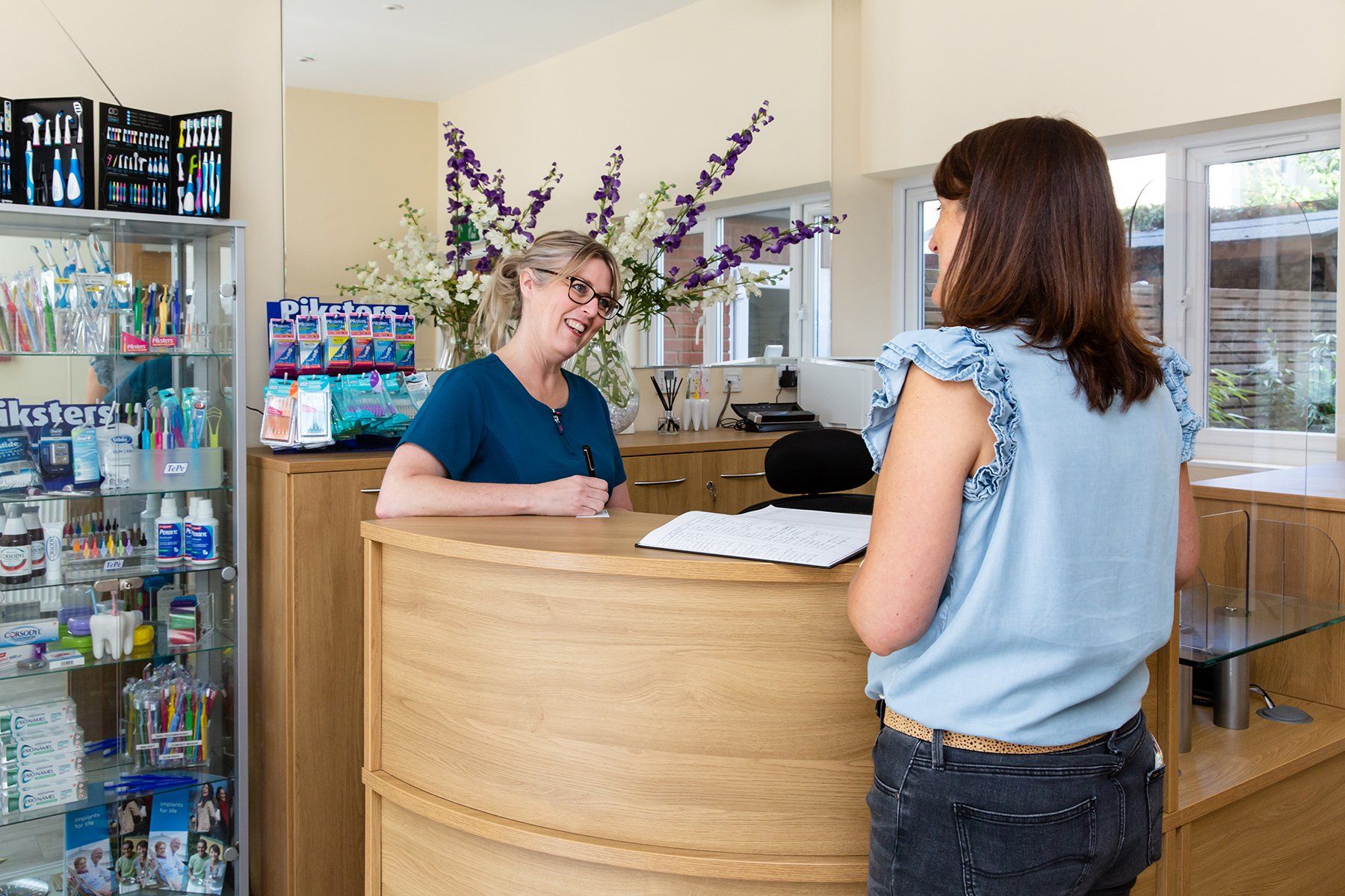 Professional photographer near me podiatrist reception