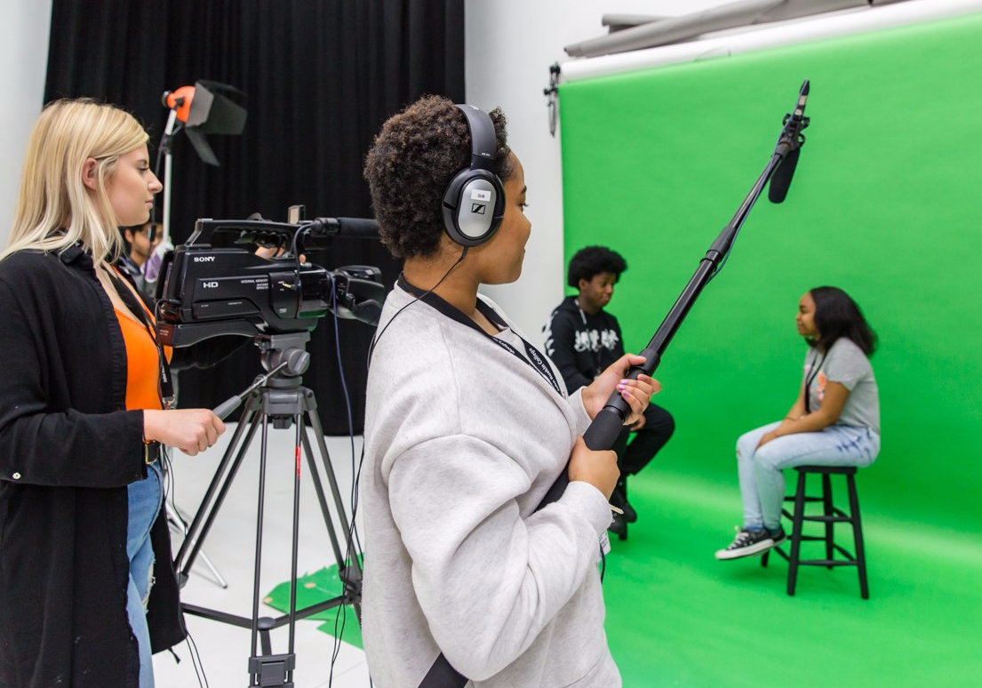 Professional photographer Reading college filming