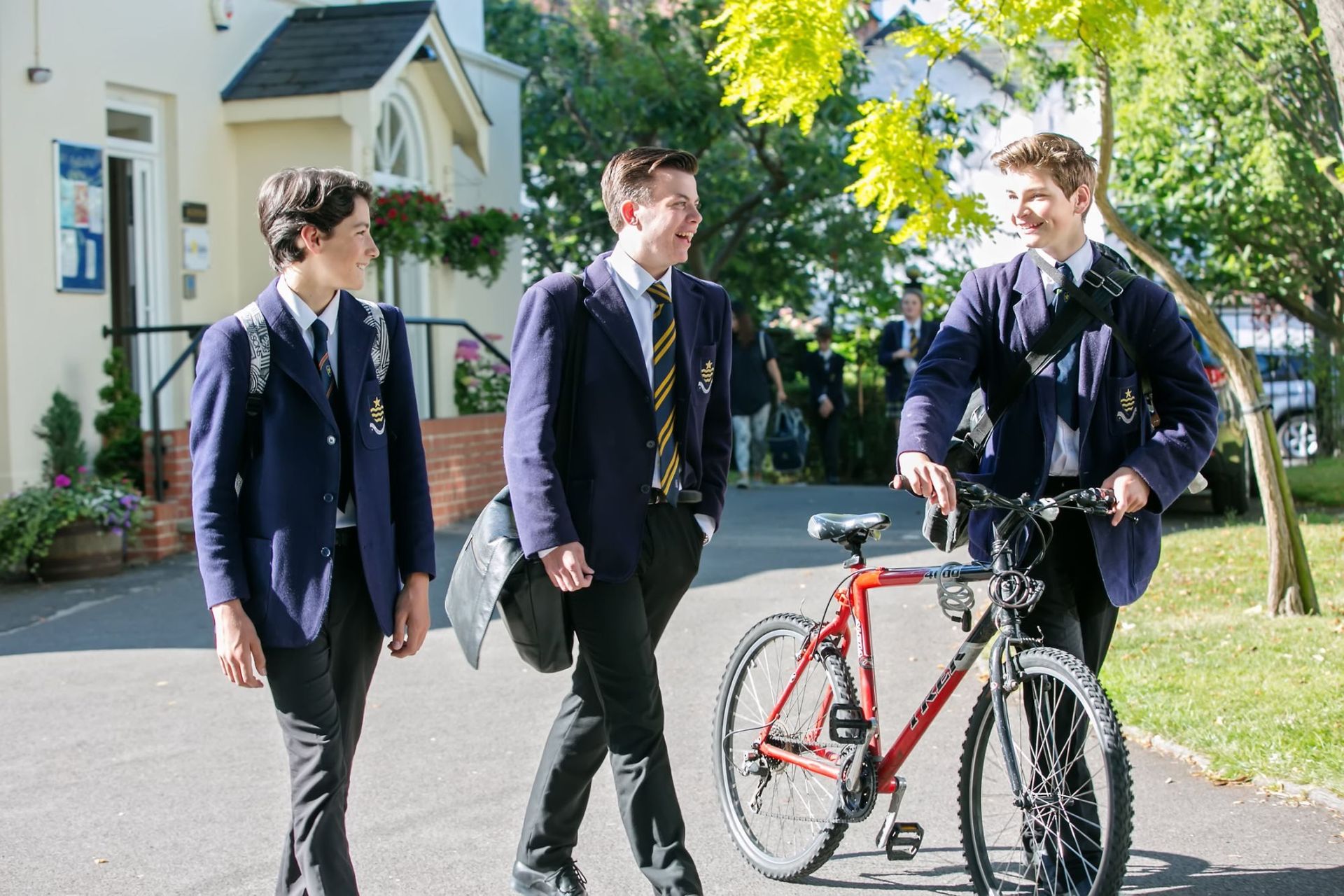 School website Photographer Berkshire, male pupils