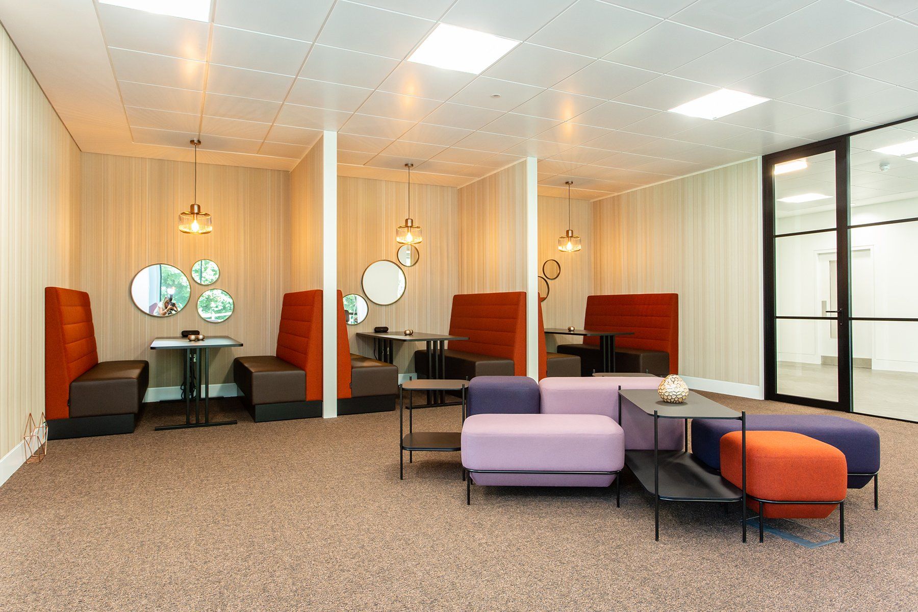 Professional photographer near me office meeting pods