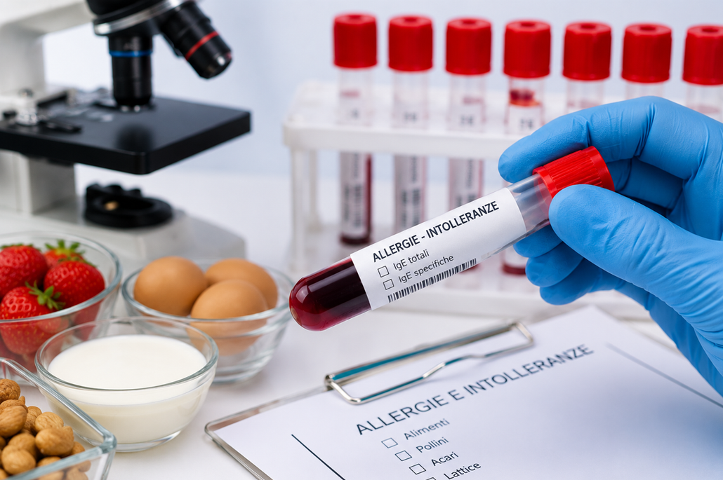 test allergie e intolleranze Laboratorio Analisi Cliniche BIOCAVA Cava de' Tirreni (SA)