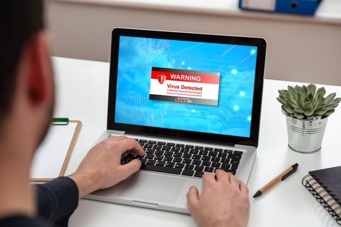 Virus Detected — Morehead City, NC — On-Site Computing Tech, LLC