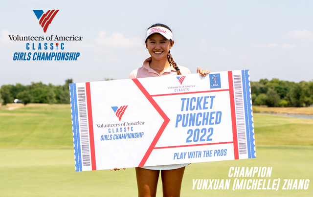 Zhang Goes Wire-to-Wire to Earn LPGA Tour Volunteers of America 
