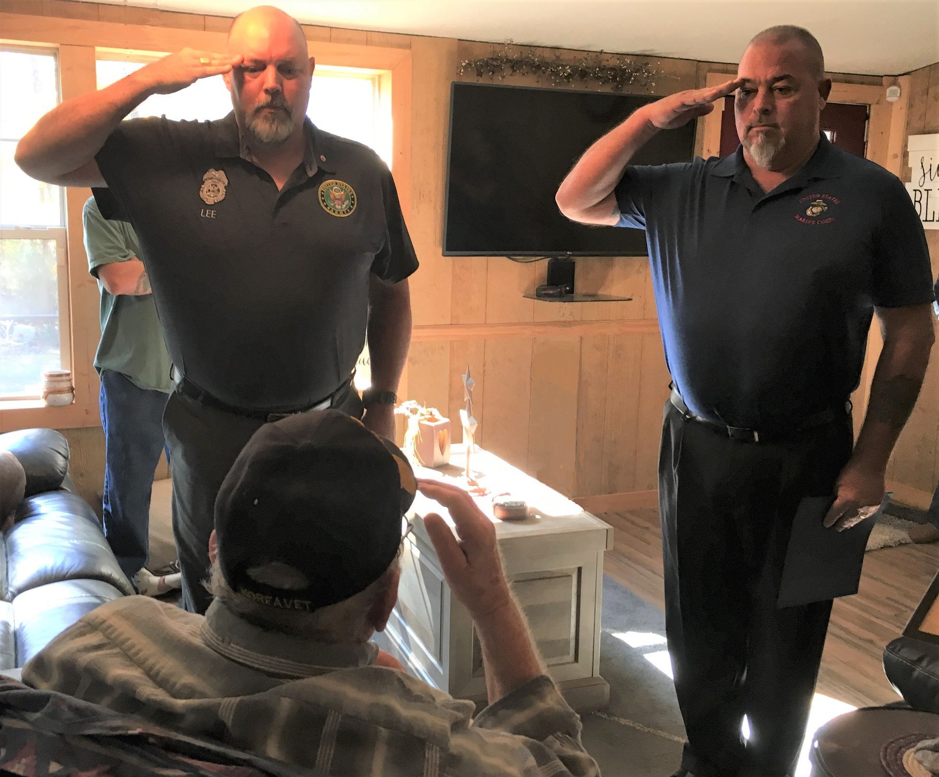 Veteran pinning