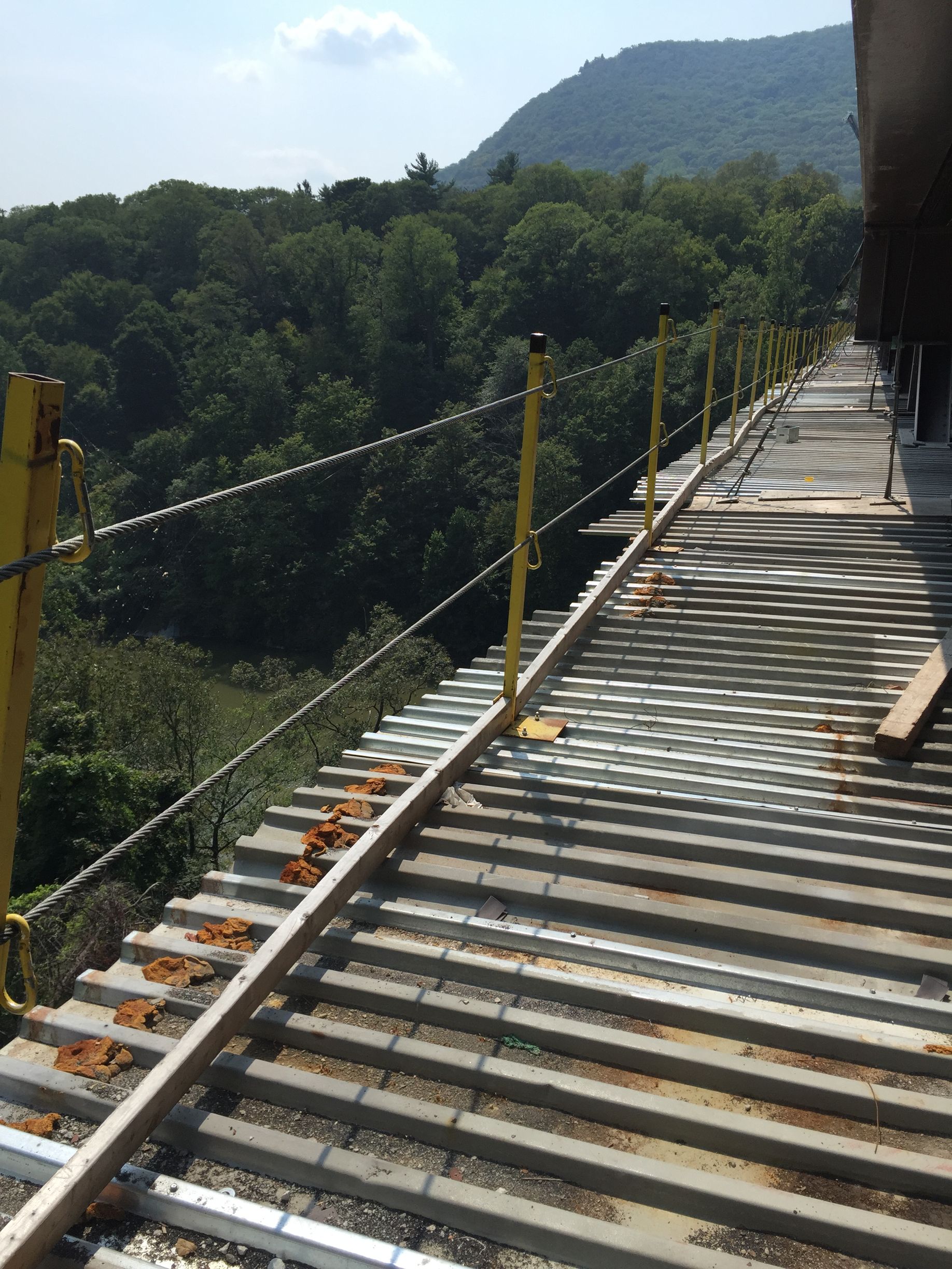 JAG'D Construction Metalizing bridges steal and concrete