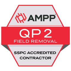 AMPP QP2 field application SSPC Accredited Contractor
