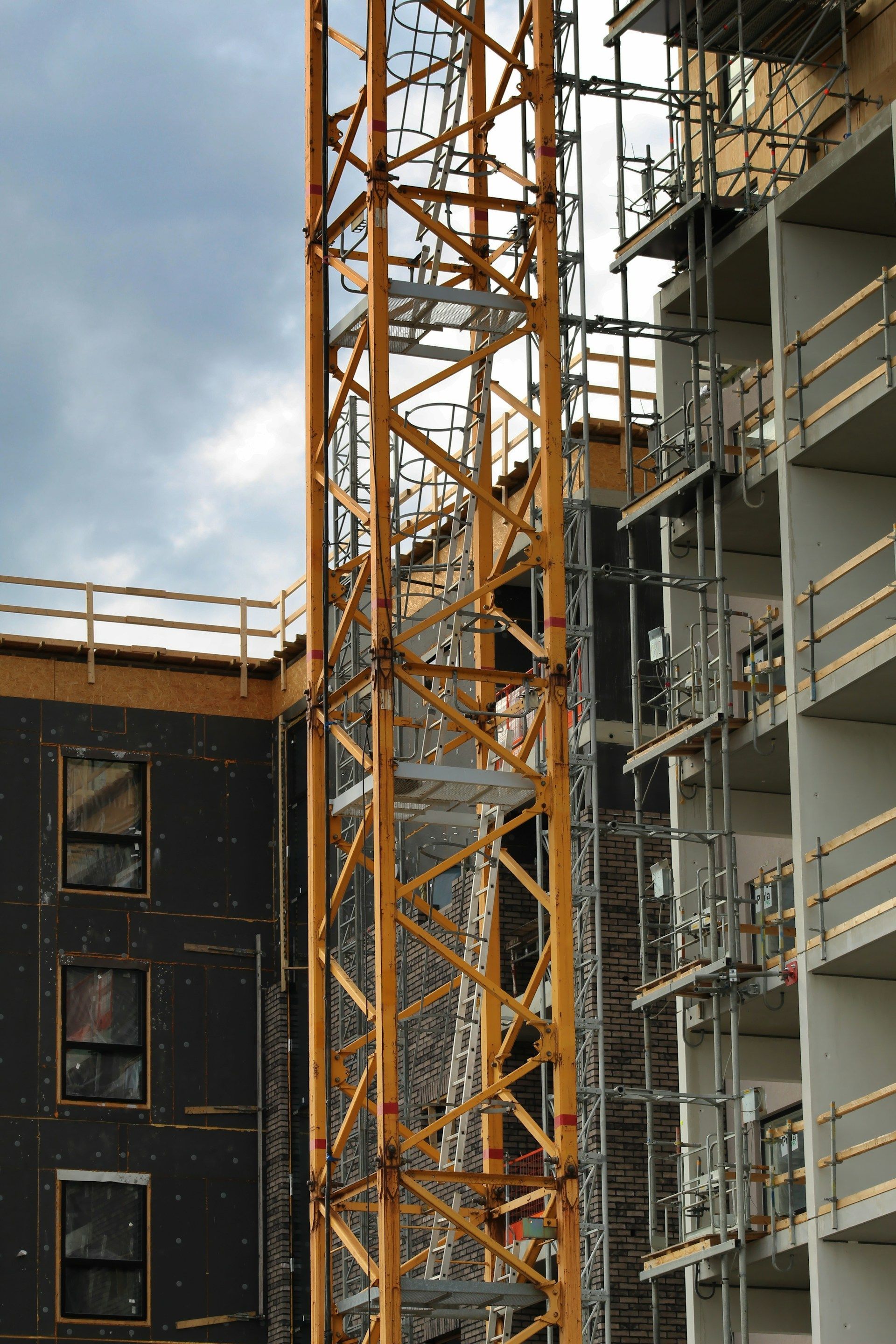 Stairtowers Safety complex access solutions at Jag'd Construction