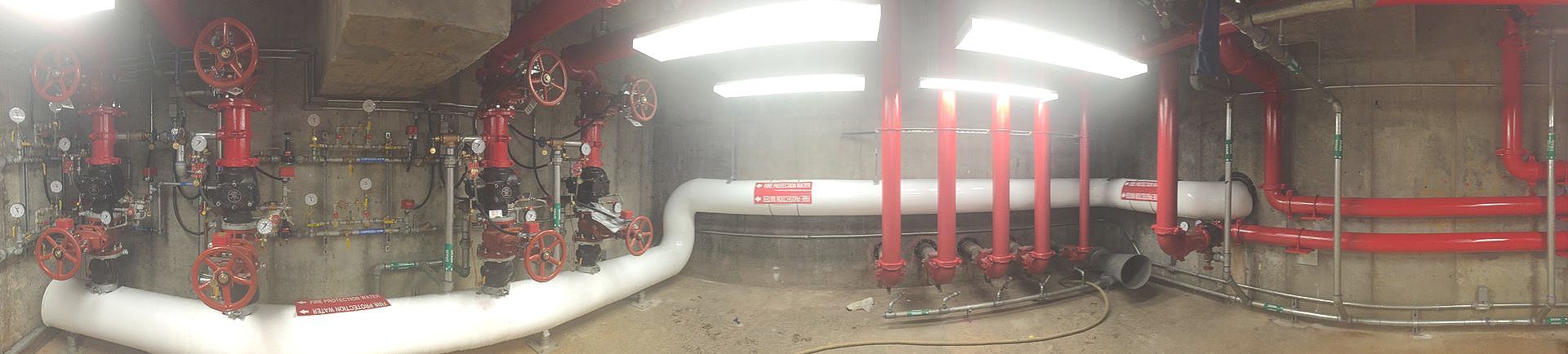 Jag'd Construction Inc. pipe painting