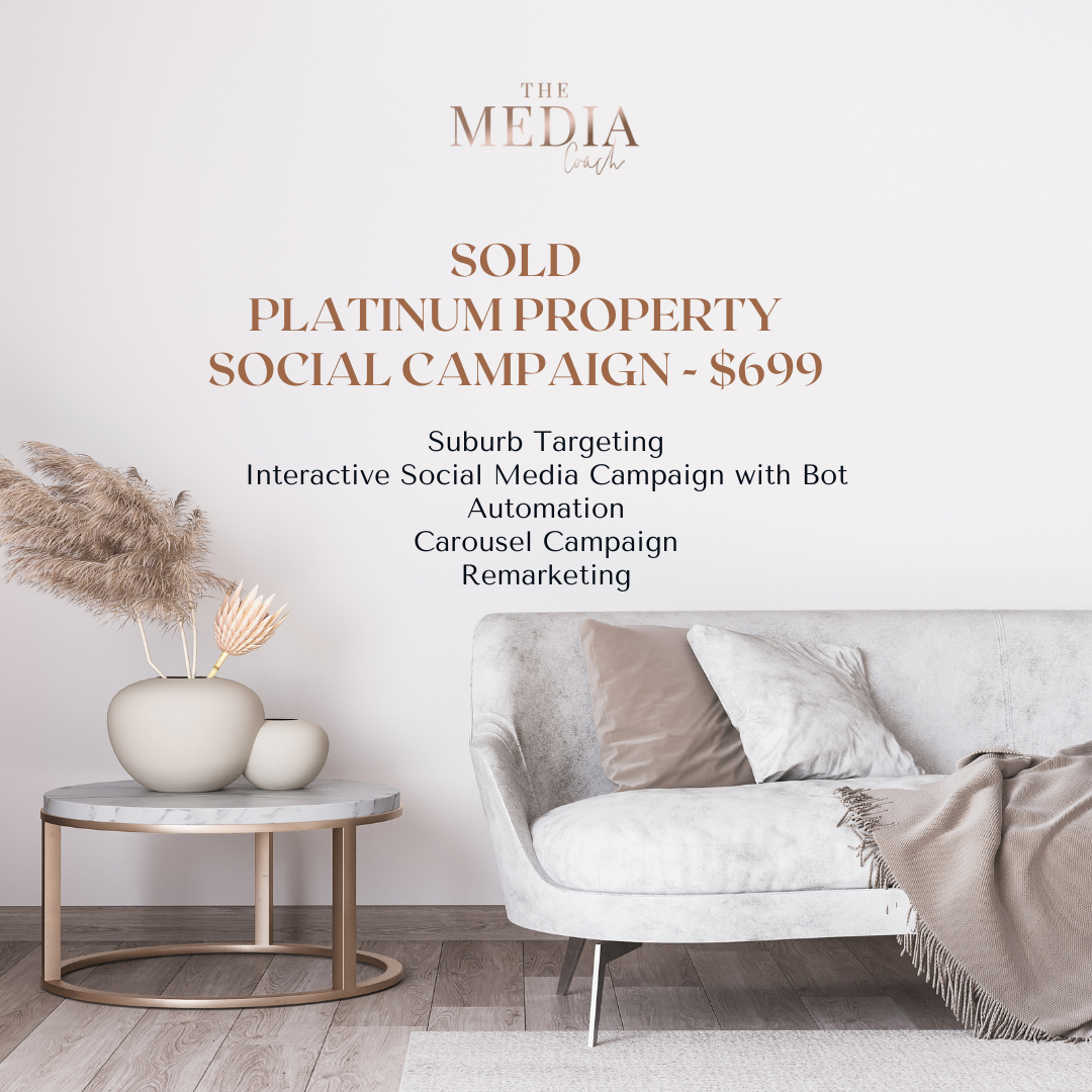 Sold Social Media Property Packages - Platinum Plan