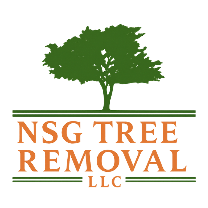 Green tree logo for NSG Tree Removal LLC.