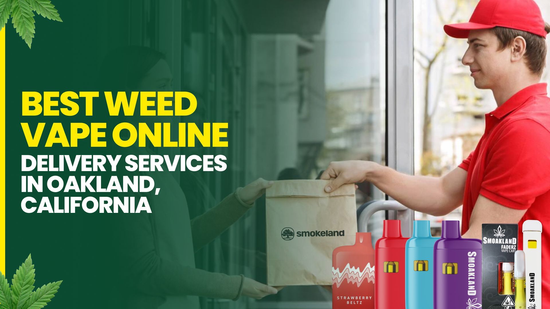 Who offers the best weed vape online delivery services in Oakland?