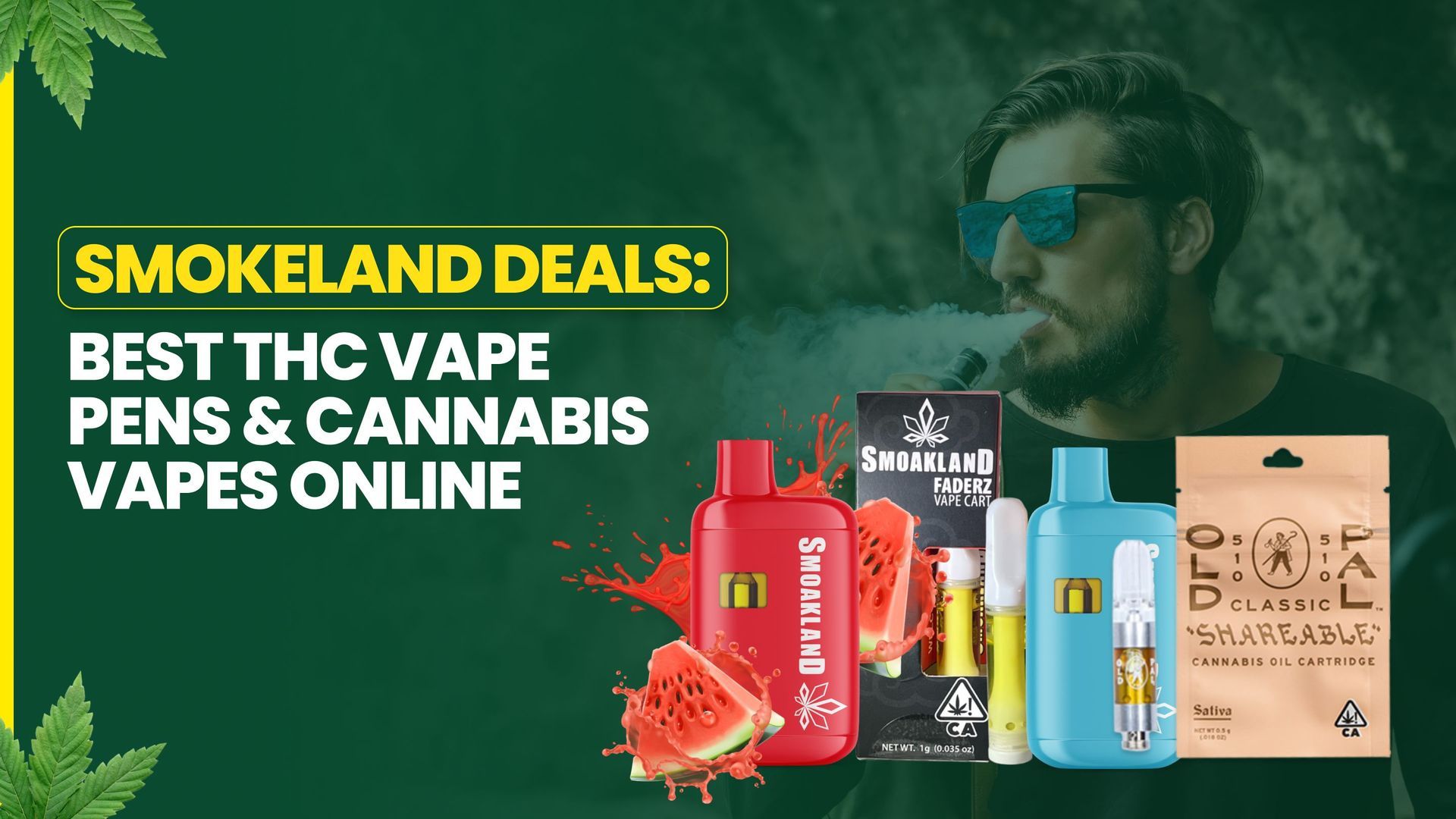 Smoakland Deals: Best THC Vape Pens & Cannabis Vapes Online