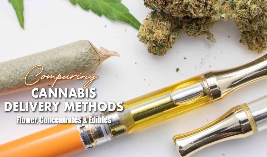 Comparing Cannabis Delivery Methods: Flower, Concentrates, and Edibles