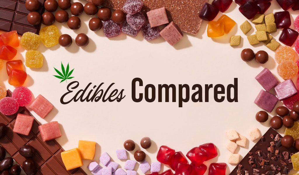 Edibles Compared: Gummies vs Chocolates vs Beverages vs Tablets