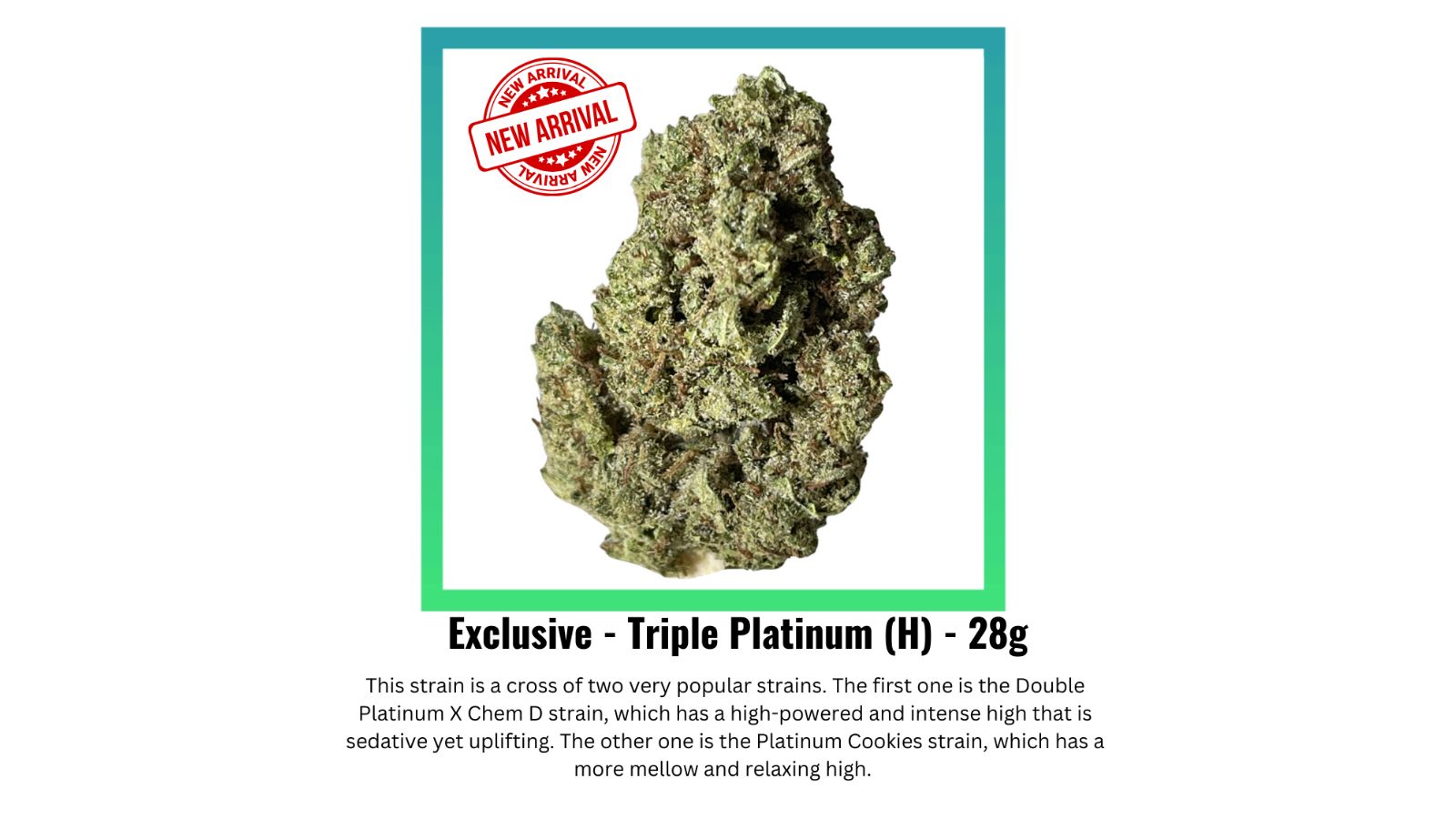 New Product Drop! Triple Platinum