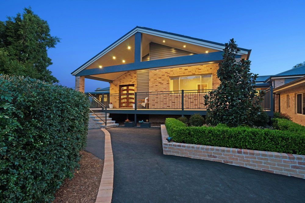 House with Lights from Outside — 7E Integrated Services In Bolwarra Heights, NSW