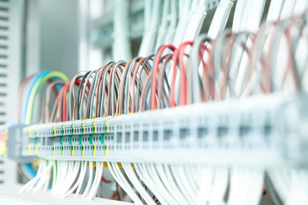 Electric Wiring On A Clean Modern Switchboard — 7E Integrated Services In Port Stephens NSW